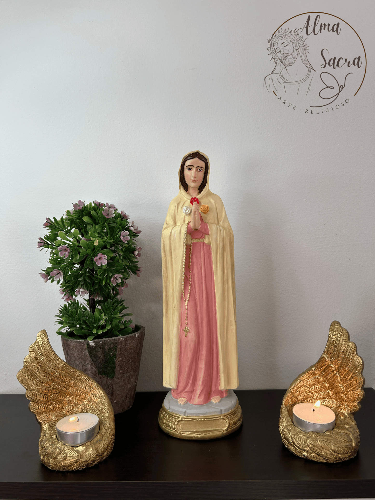 Virgen Rosa Mística
