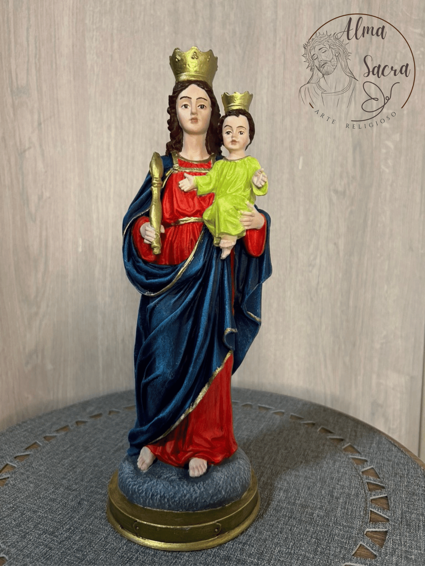 Virgen Maria Auxiliadora Lisa