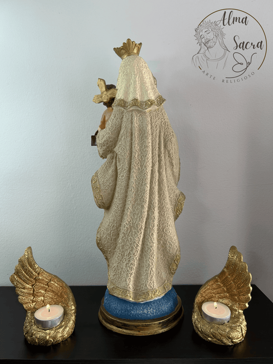Virgen del Cármen 40 cm